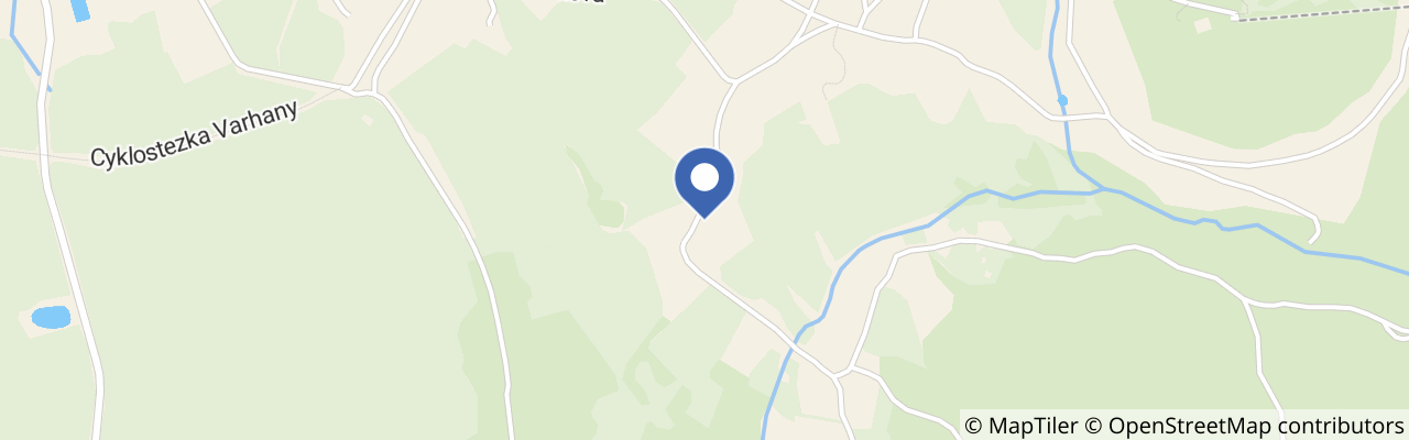 Mapa - Venkovské apartmá Tiché pastviny