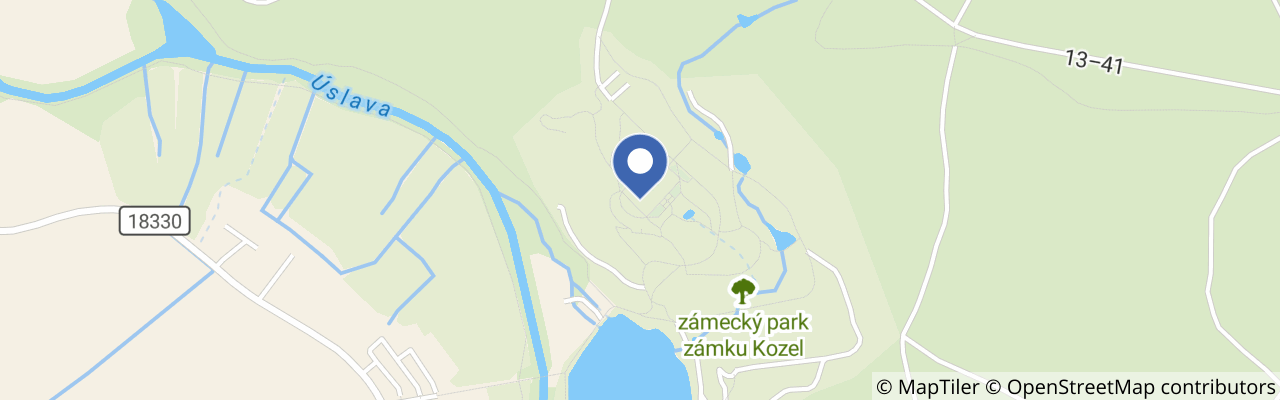 Mapa - Na zámku s Ivo Šmoldasem a hosty