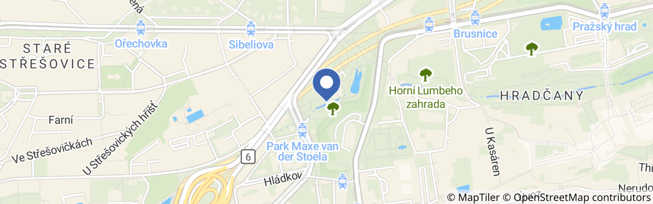 Mapa - Turnaj králů 2026 – Praha