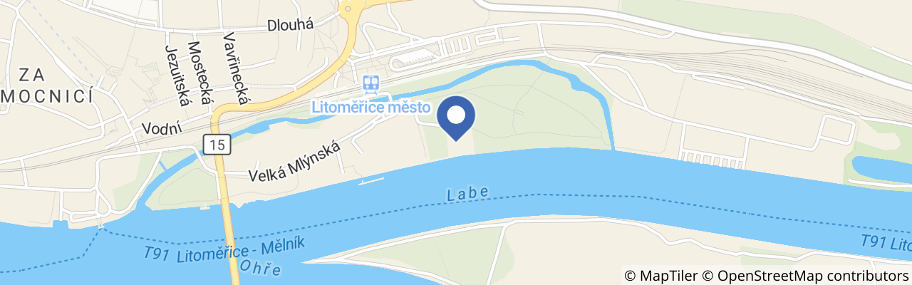 Mapa - Kinoklub Ostrov – letní kino 2026