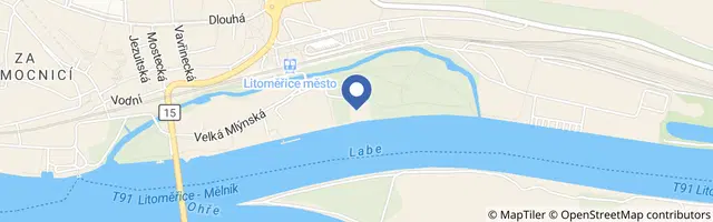 Mapa - Kinoklub Ostrov – letní kino 2026