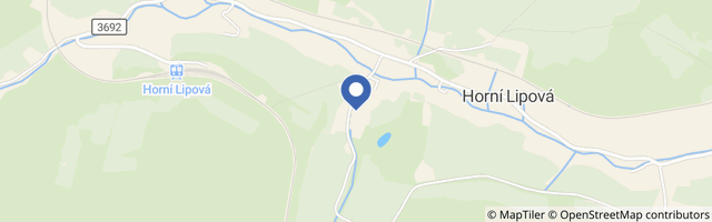 Mapa - eFiAparthotel Horní Lipová