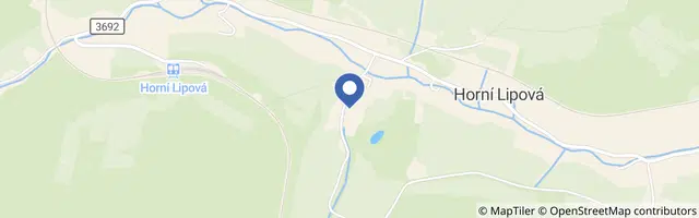 Mapa - eFiAparthotel Horní Lipová