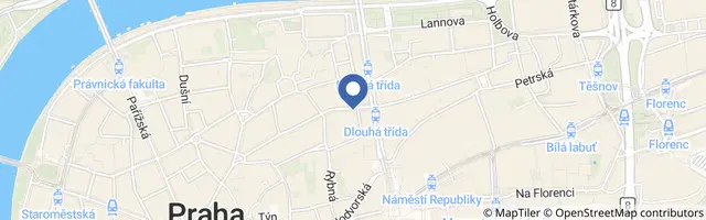 Mapa - Procházka s průvodkyní – Seznamte se, Anežský klášter