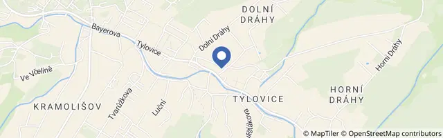 Mapa - Apartmány Tylovice