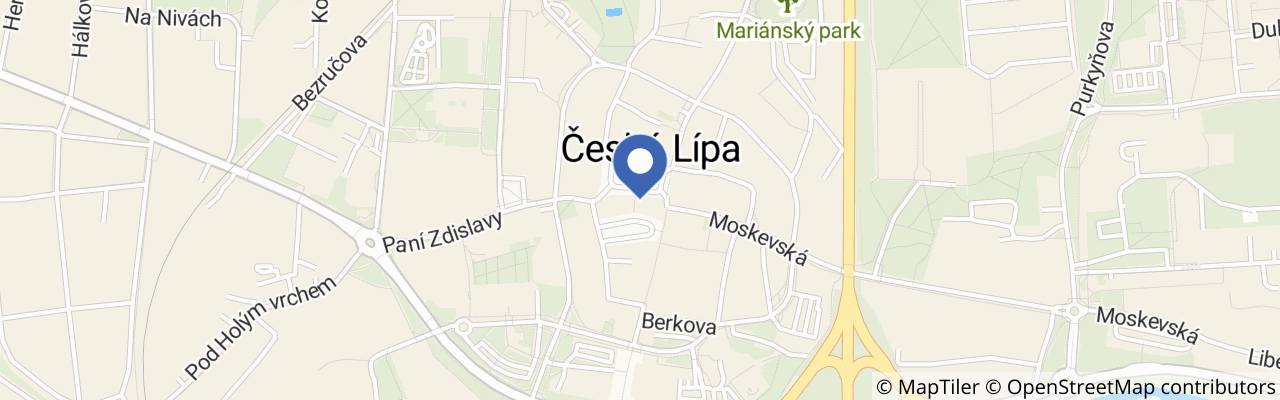 Mapa - Speed Festival Česká Lípa 2026