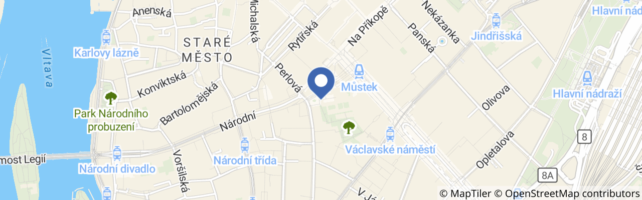 Mapa - Art in Prague 2026