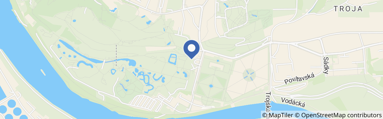 Mapa - Večerní prohlídky v Zoo Praha 2026