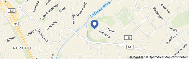 Mapa - Apartmá SunGarden