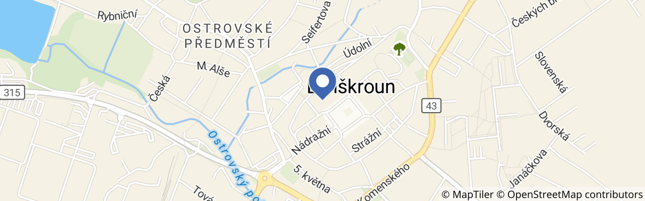 Mapa - Majáles Lanškroun 2027
