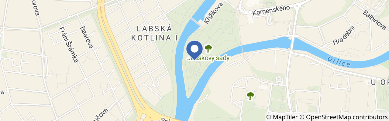 Mapa - Divotvornosti – zážitková autorská instalace v kostele sv. Mikuláše v Hradci Králové