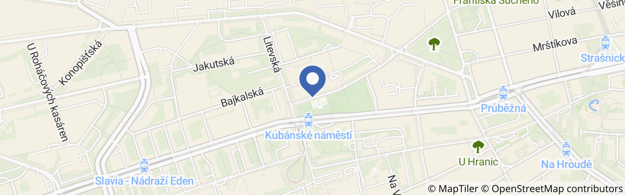Mapa - Farmářské trhy na Kubáni 2026