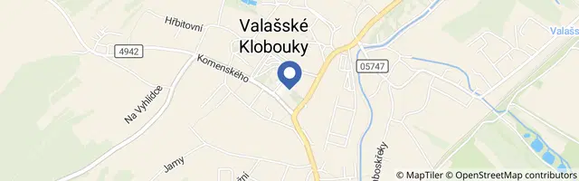 Mapa - Setkání muzikantů v Bílých Karpatech 2026