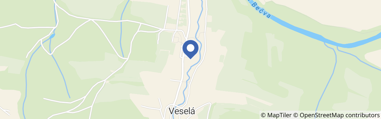 Mapa - Penzion Na Fojtství