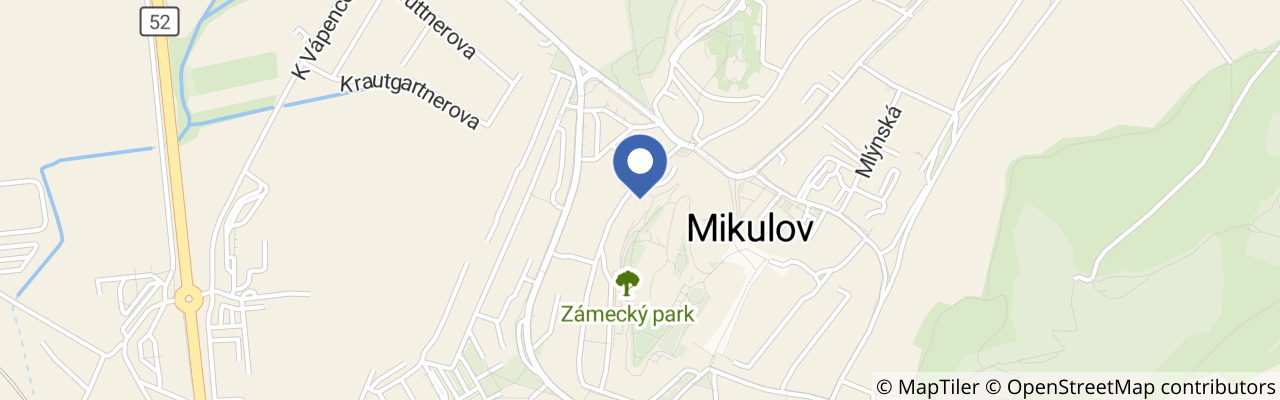 Mapa - Výstava Táni Kuzmové