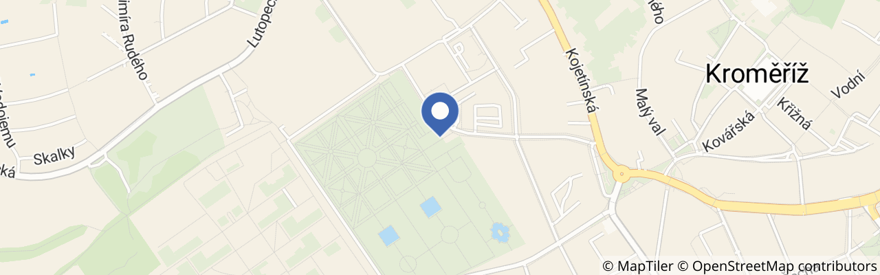 Mapa - Zahradní herna u Králičího kopce – program pro rodiny s dětmi