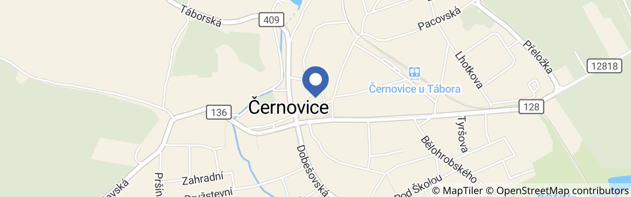 Mapa - Černovicko se baví 2026