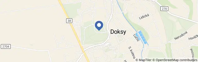 Mapa - Po stopách slonů na zámku Doksy