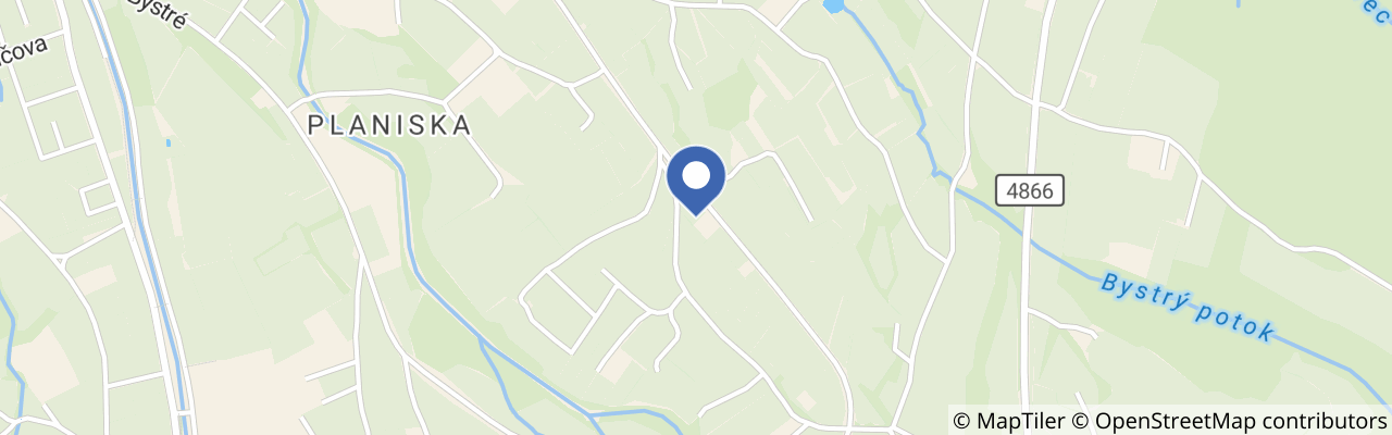 Mapa - Penzion Planiska