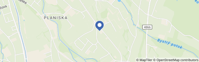 Mapa - Penzion Planiska