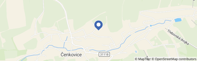 Mapa - Chalupa Sluníčko