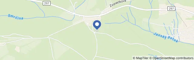 Mapa - Dravci na Stezce korunami stromů Krkonoše 2026