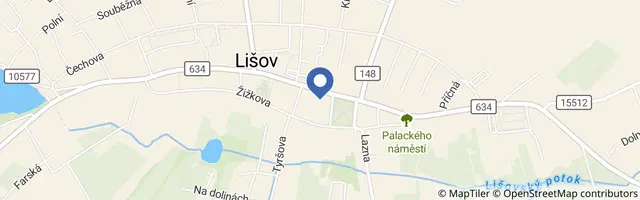 Mapa - Letní interaktivní únikovka v Lišově