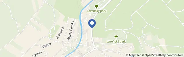 Mapa - Divadelní Luhačovice 2026