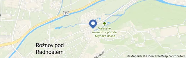 Mapa - Vyprávění valašských bájí a pověstí