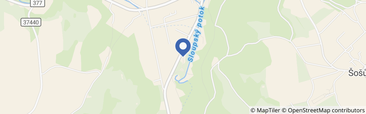 Mapa - Dětské prohlídky s netopýrem ve Sloupsko-šošůvských jeskyních