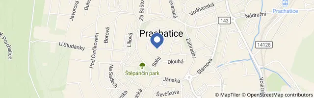 Mapa - Salty Road Meet v Prachaticích 2026