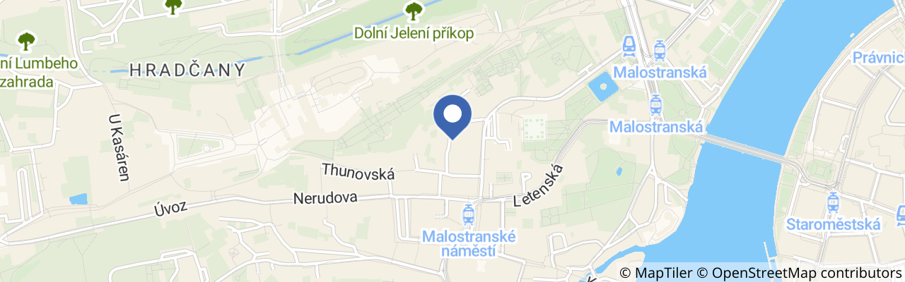 Mapa - Den otevřených dveří v Poslanecké sněmovně ČR