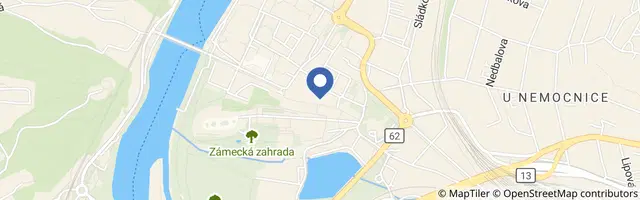 Mapa - Apartmány U Růžové zahrady