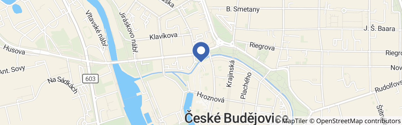 Mapa - Divadlo pro děti na Havraním náměstí 2026