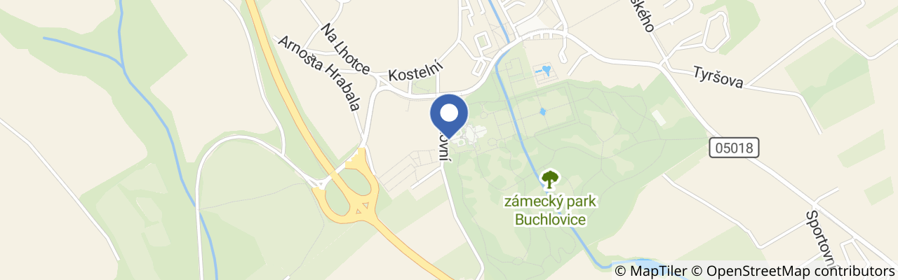 Mapa - Šlechta na cestách – výstava na zámku Buchlovice