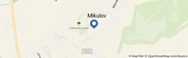 Mapa - 10. Pálavský Oldtimer 2027 – předběžný termín