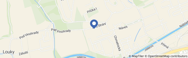 Mapa - Penzion Vlasta