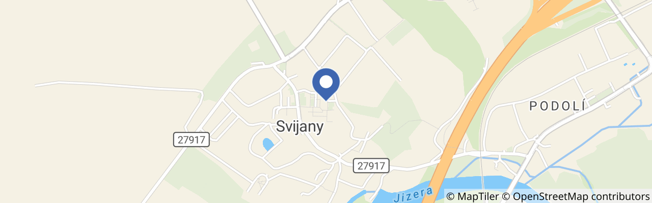 Mapa - Svatováclavské slavnosti na zámku Svijany 2026