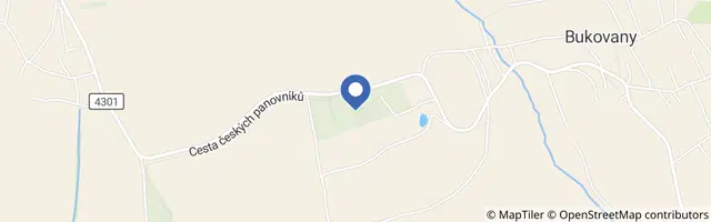 Mapa - Bukovanský mlýn