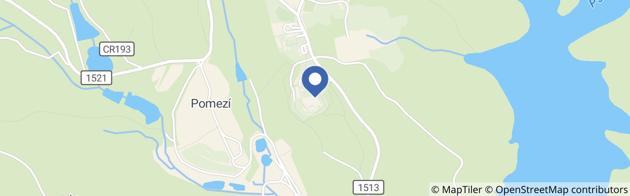 Mapa - Vystoupení skupiny historického šermu Bravus na Landštejně