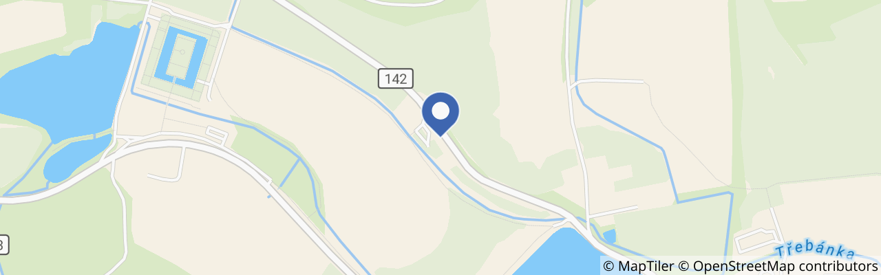 Mapa - Netolické dostihy 2026