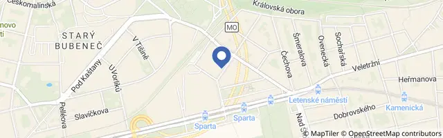Mapa - Festival sci-fi filmů Future Gate v Praze 2026
