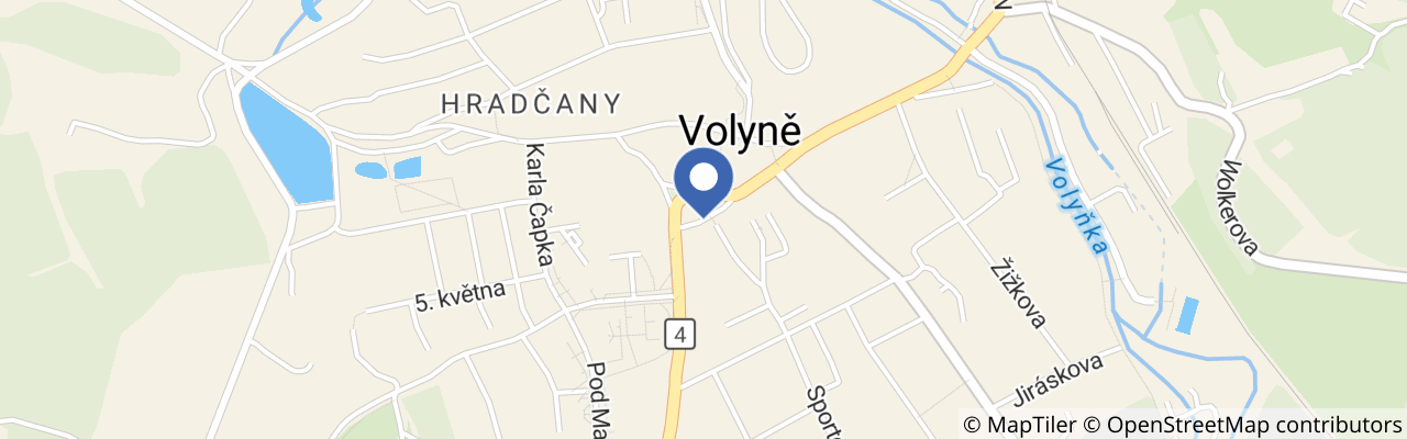 Mapa - Volyňská pouť 2026