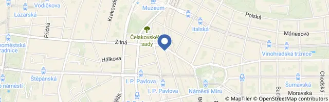 Mapa - Galavečer 30. ročníku Akademie Václava Hudečka