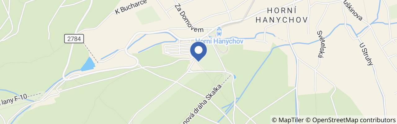 Mapa - Prázdninové pátky na Ještědu