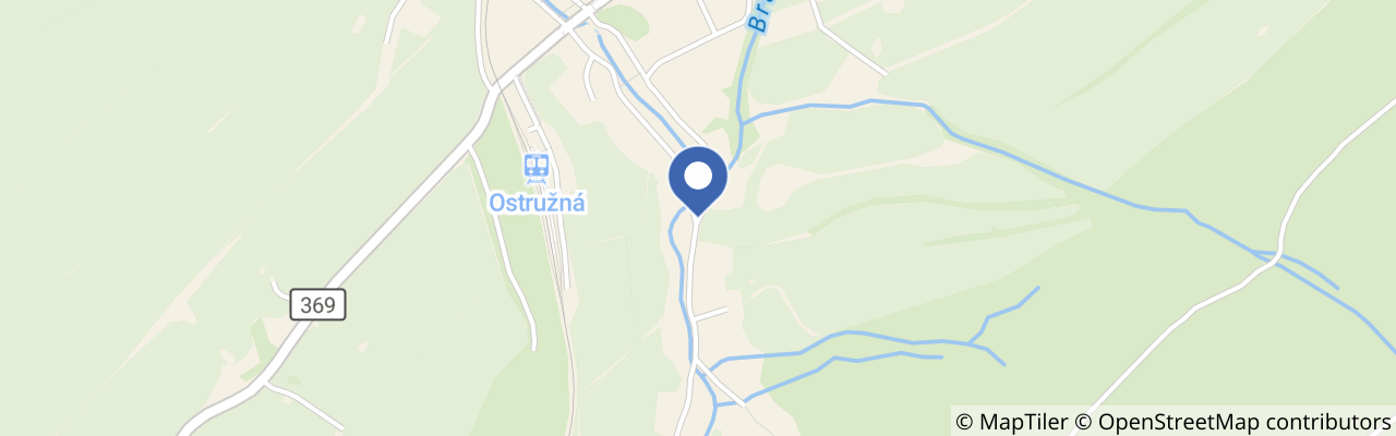 Mapa - Apartment Ostružná