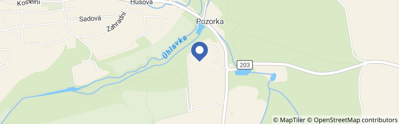 Mapa - Hradozámecká noc v klášteře Kladruby