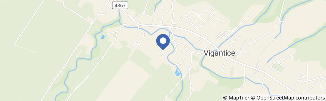 Mapa - Penzion u Boženky