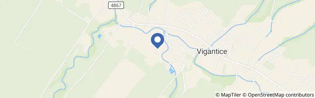 Mapa - Penzion u Boženky