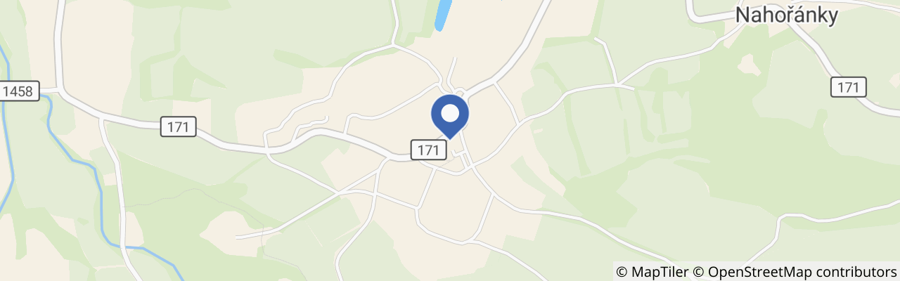 Mapa - Den s netopýry ve Strašíně 2026
